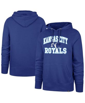 '47 Brand - Men's Royal Kansas City Royals Velocity Headline Pullover Hoodie