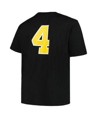 Men's Bobby Orr Black Boston Bruins Big Tall Name Number T-Shirt