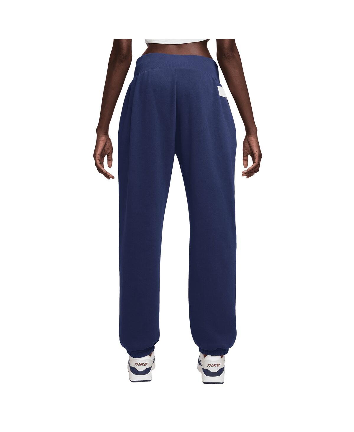 Nike Women's Navy Paris Saint-germain Phoenix Fleece Pants In Navy