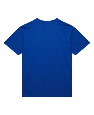 Men's Royal Golden State Warriors Hardwood Classics Neon Nights Premium T-Shirt