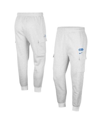 Nike - Men's Heather Gray UCLA Bruins Club Cargo Jogger Pants