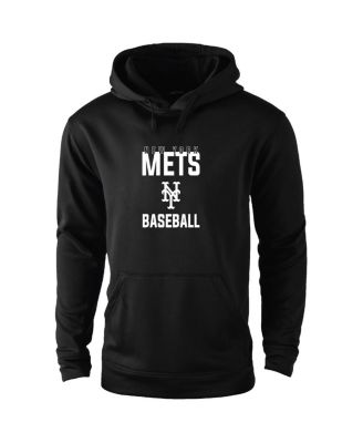 Dunbrooke - Men's Black New York Mets Champion Pullover Hoodie