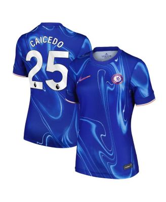 Nike - Women's Mois&eacute;s Caicedo Blue Chelsea 2024/25 Home Replica Player Jersey