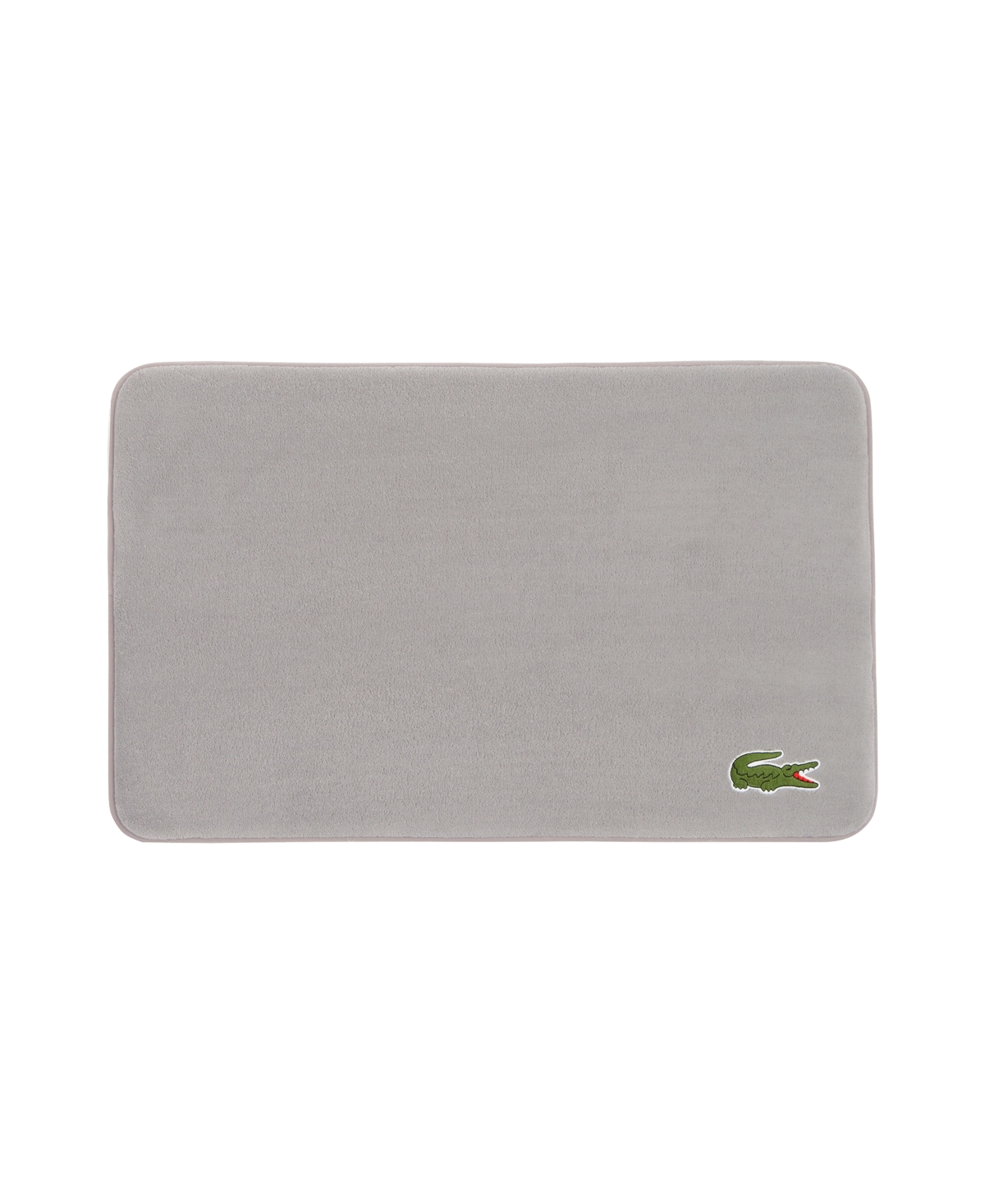 Lacoste Home Crocodile Memory Foam Bath Rug, 19" X 30"