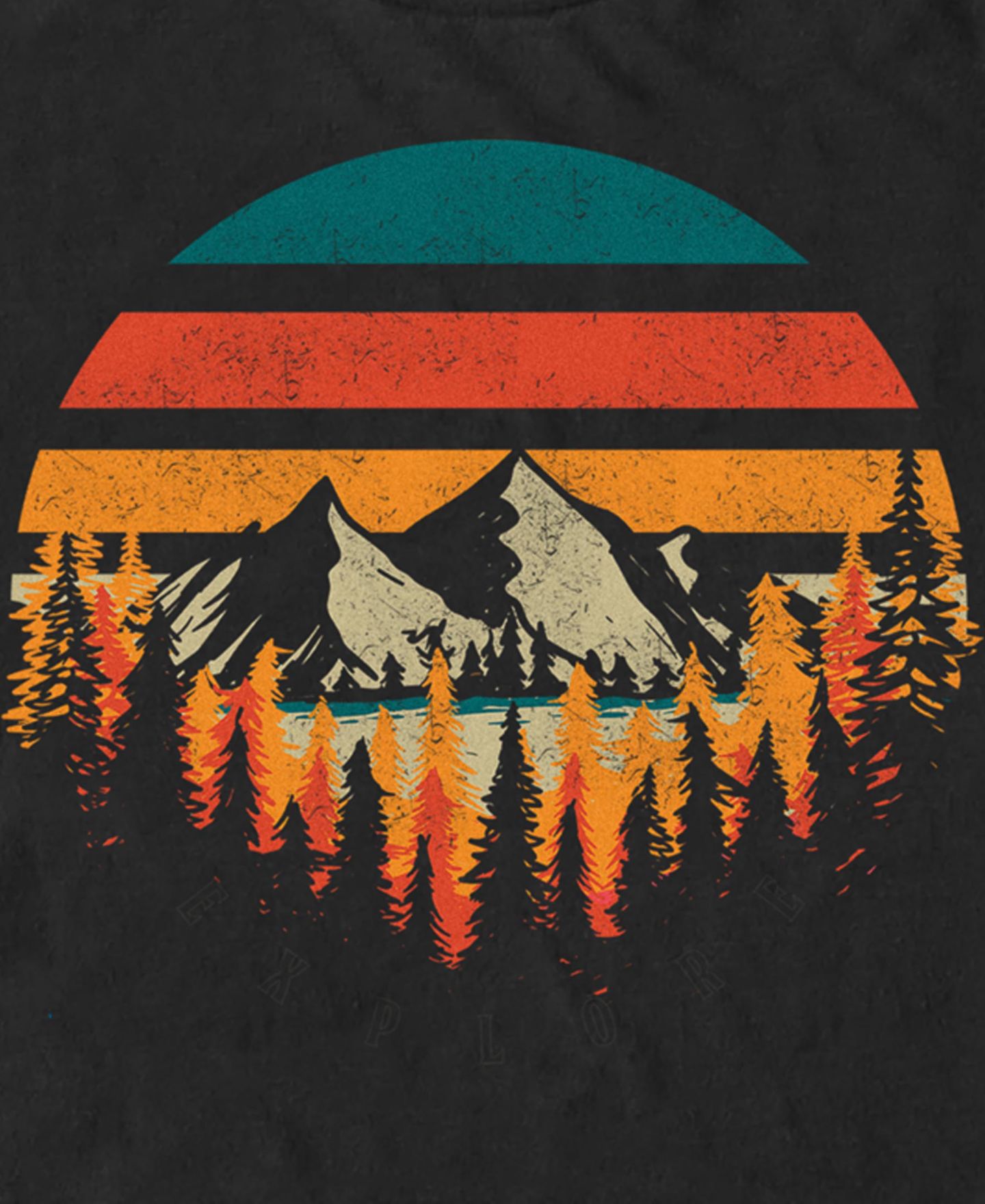 Мужская футболка Design By Humans Deeply Wild Short Sleeve, цвет: Чёрный — фото 3