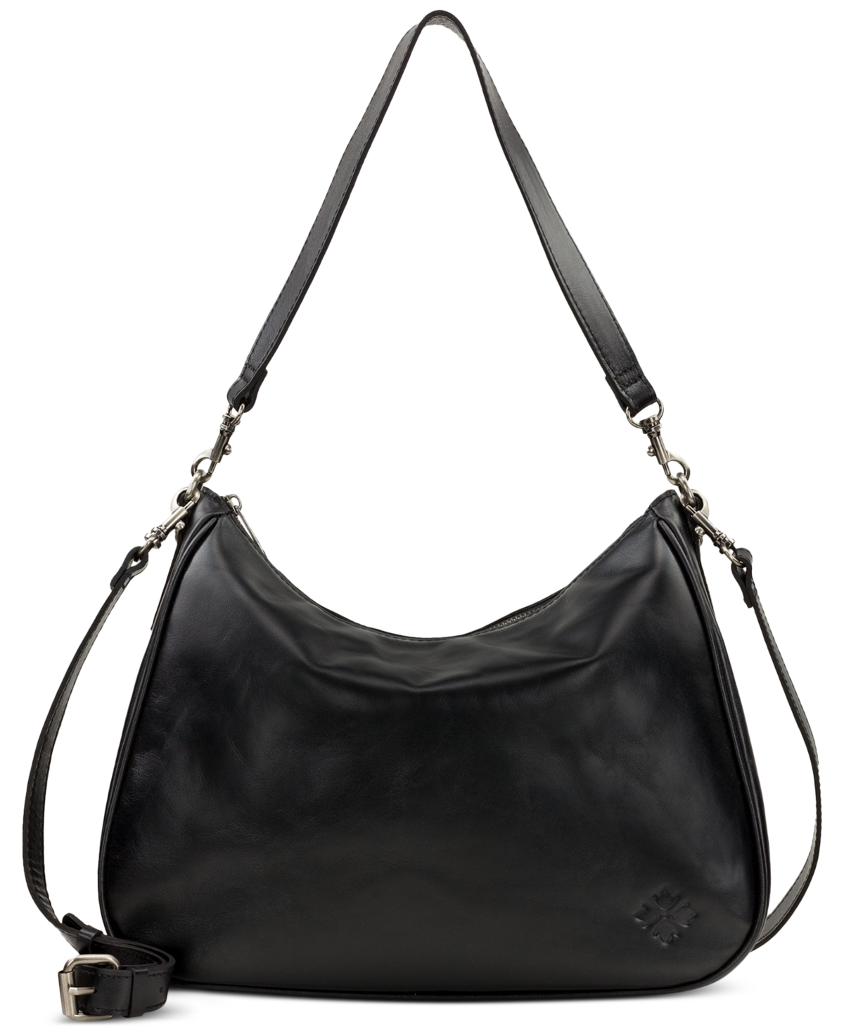 Athani Large Leather Shoulder Bag, Created for Macy's - Cognac