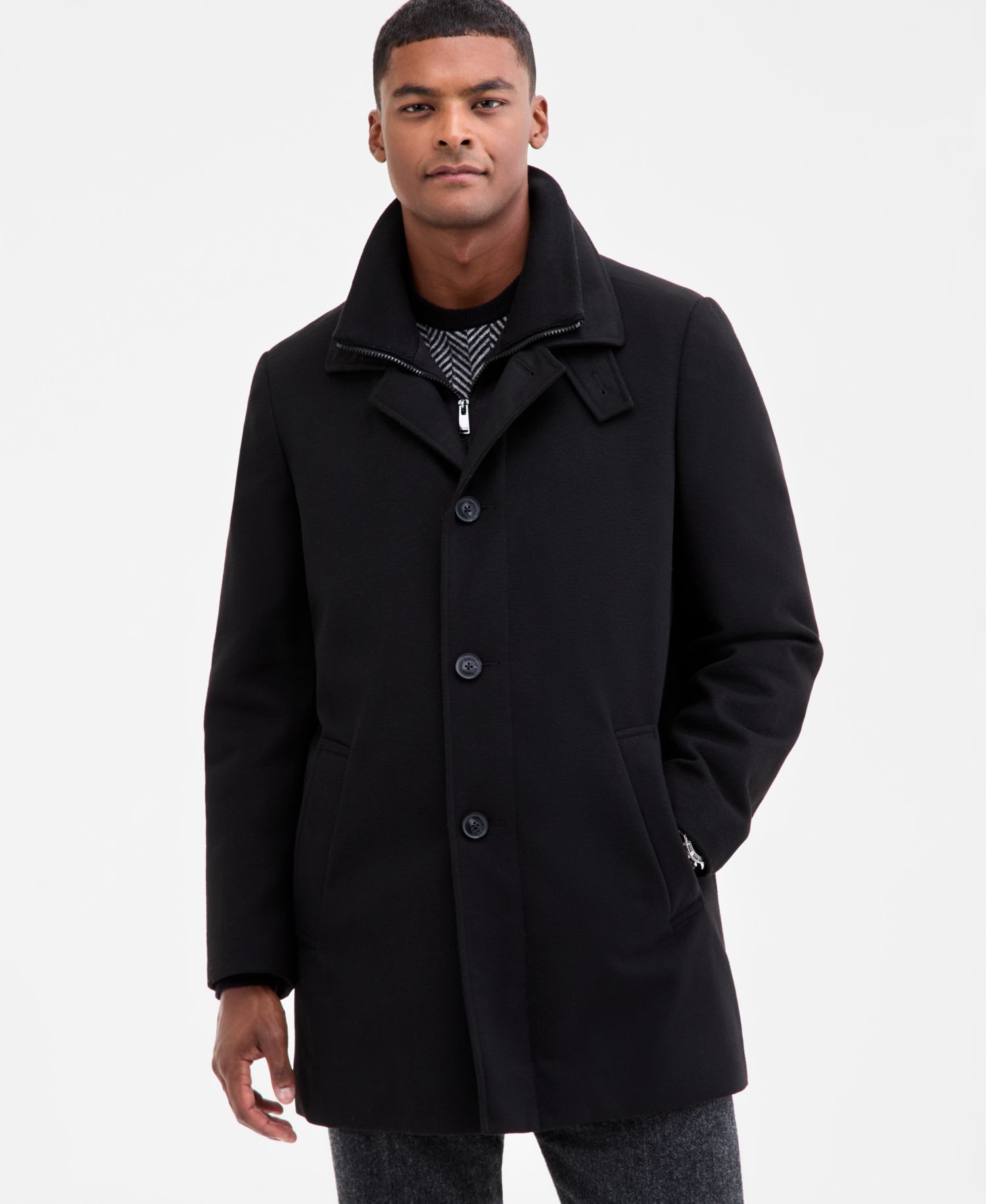 Men's Slim-Fit Coleman Overcoat