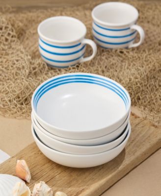 Dockside 4-Pc. Soup Bowls, Service For 4