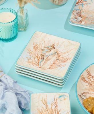 Escape to the Sea 4-Pc. Salad Plates, Service For 4