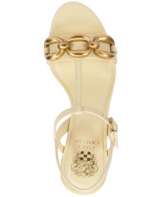 Women's Chirie Chain T-Strap Block-Heel Sandals