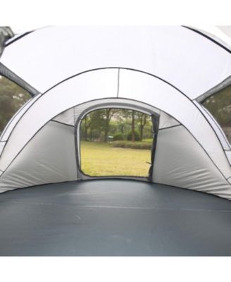 Camping Instant Tent, 4 Person Pop Up Tent, Water Resistant, for Hiking and Outdoor, Portable Tent with Carry Bag, for 3 Seasons