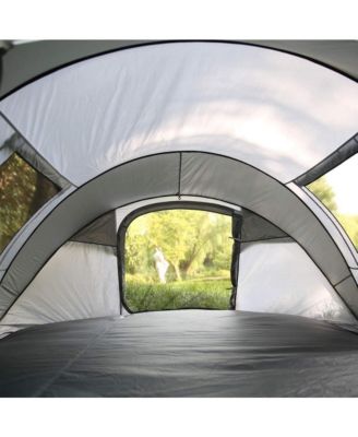 Camping Instant Tent, 6 Person Pop Up Tent, Water Resistant Dome Tent, Easy Setup for Camping Hiking and Outdoor, Portable Tent with Carry Bag, for 3 Seasons