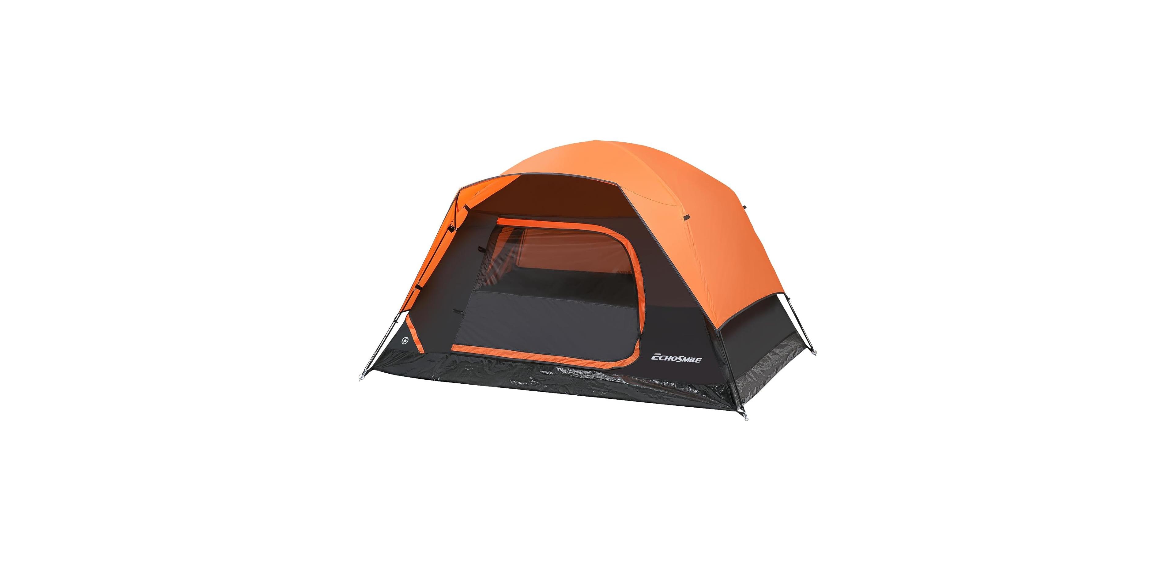 EchoSmile Camping Tent 2 Person, Waterproof Windproof Double Layer with Rainfly, Easy Setup for Backpacking, Hiking, Mountaineering, Outdoor