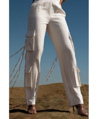 Women's Better Half Linen Utility Pants