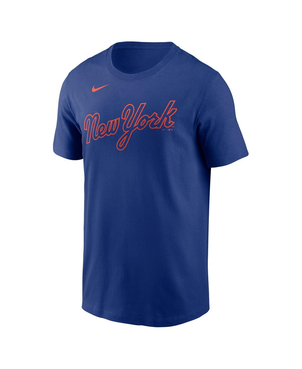 Nike Men's Mark Vientos Royal New York Mets Fuse Name Number T-shirt In Royal