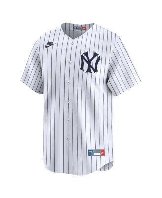 Men's Babe Ruth White New York Yankees Throwback Cooperstown Collection Limited Jersey