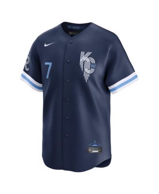 Men's Bobby Witt Jr. Navy Kansas City Royals City Connect Limited Jersey