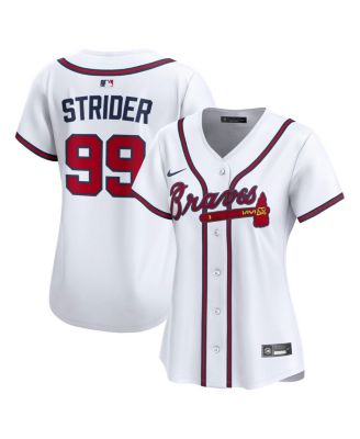 Nike - Women's Spencer Strider White Atlanta Braves Home Limited Player Jersey