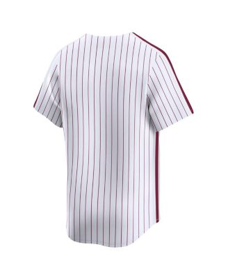 Men's White Philadelphia Phillies Throwback Cooperstown Collection Limited Jersey