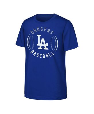 Outerstuff - Big Boys and Girls Royal Los Angeles Dodgers Golden Glove T-Shirt