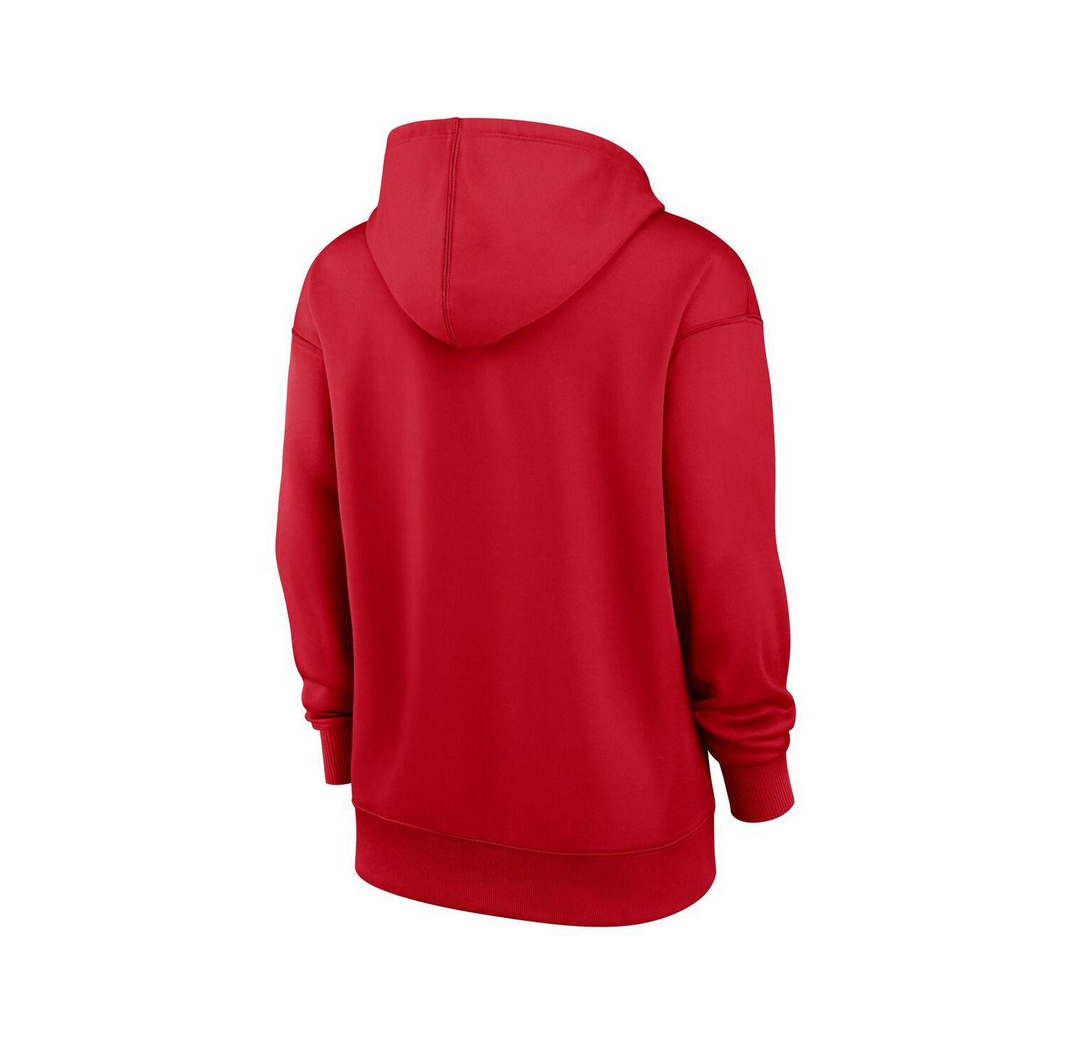 Women's Red Washington Nationals Authentic Collection Performance Pullover Hoodie