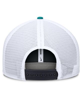 Men's Navy/Aqua Seattle Mariners Pro Trucker Snapback Hat