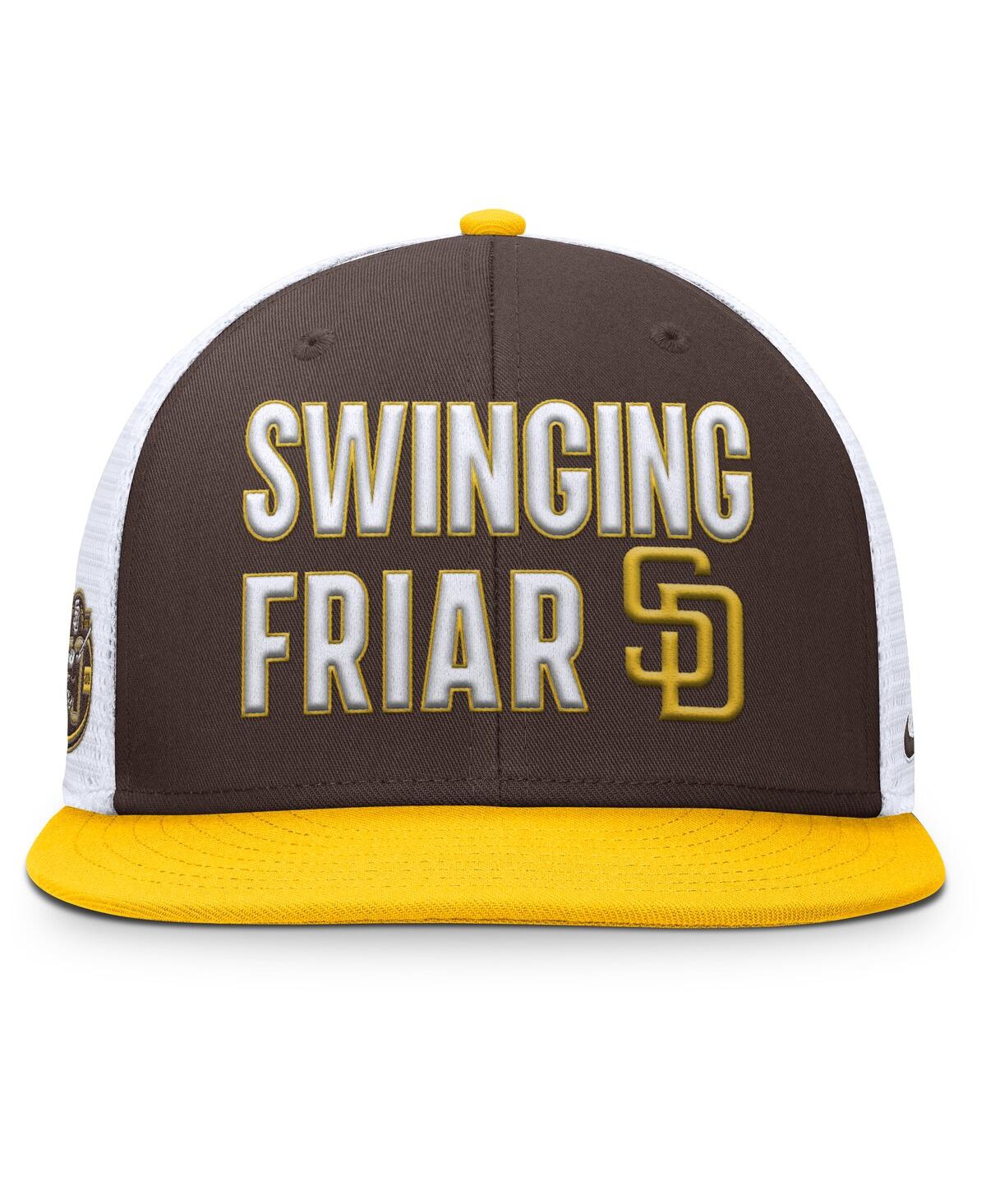 Nike Men's Brown San Diego Padres Pro Trucker Snapback Hat In Brown
