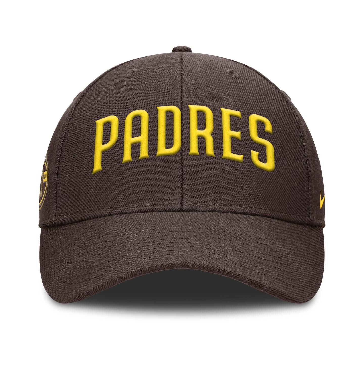 Мужская кепка Nike Brown San Diego Padres Rise Gaberdine Adjustable Hat — фото 4