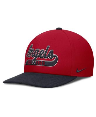Men's Red/Navy Los Angeles Angels Pro Performance Snapback Hat