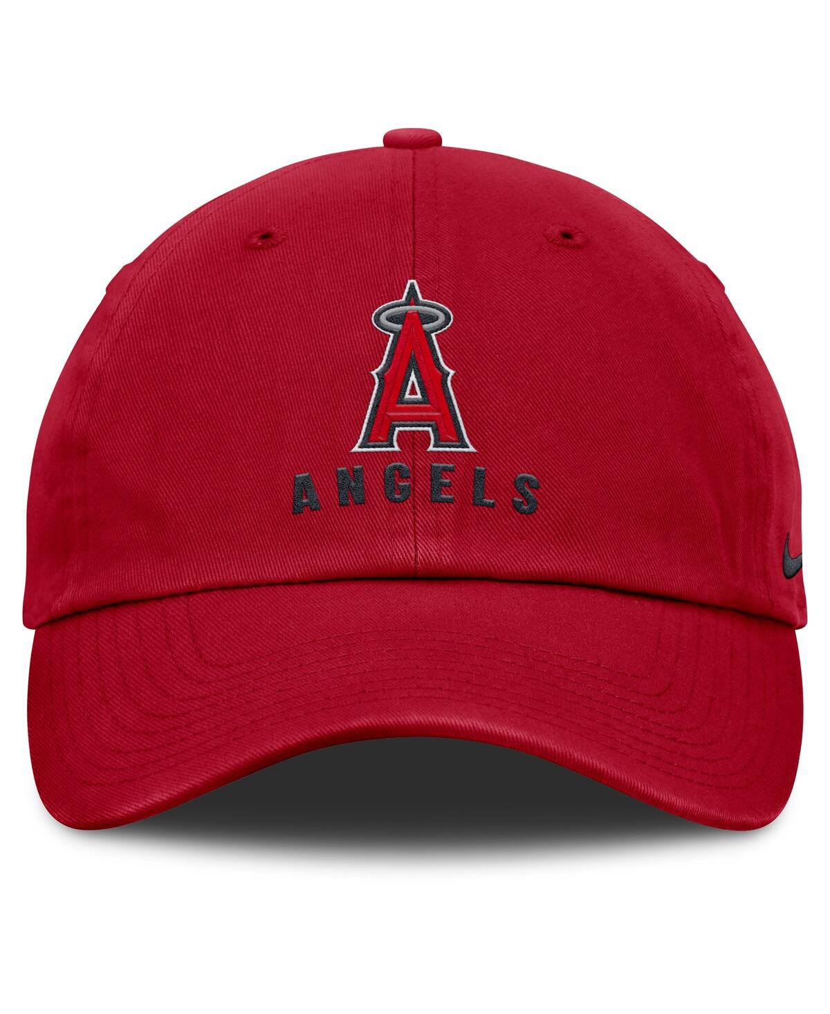 Nike Women's Red Los Angeles Angels Club Adjustable Hat In Red