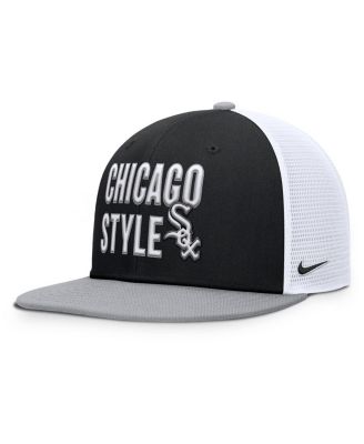 Men's Black Chicago White Sox Pro Trucker Snapback Hat