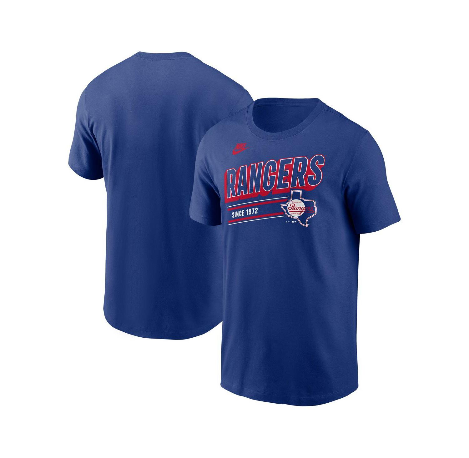 Men's Royal Texas Rangers Cooperstown Collection Retro T-Shirt