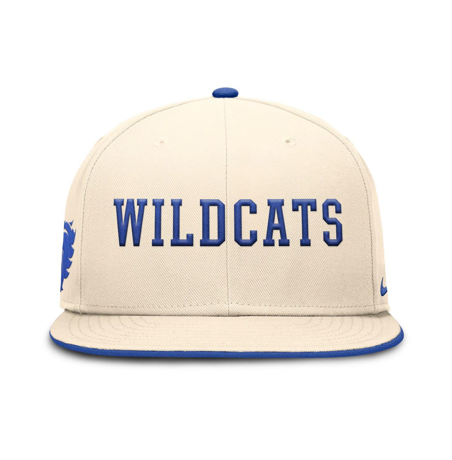 Мужская кепка Nike Natural Kentucky Wildcats Primetime True Performance Fitted Hat — фото 5