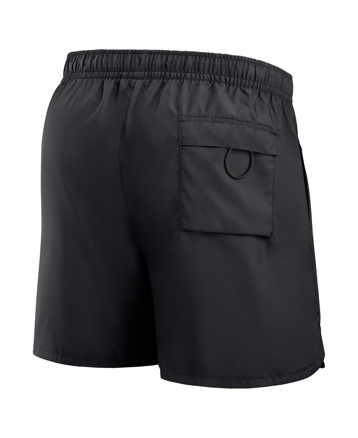 NIKE MEN'S BLACK IOWA HAWKEYES SPRING BREAK FLOW SHORTS