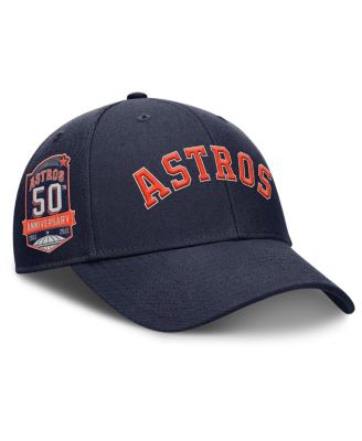 Nike - Men's Navy Houston Astros Rise Gaberdine Adjustable Hat