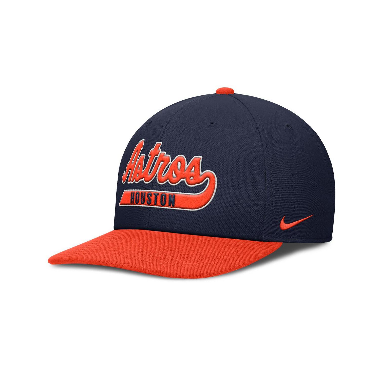 Men's Navy/Orange Houston Astros Pro Performance Snapback Hat