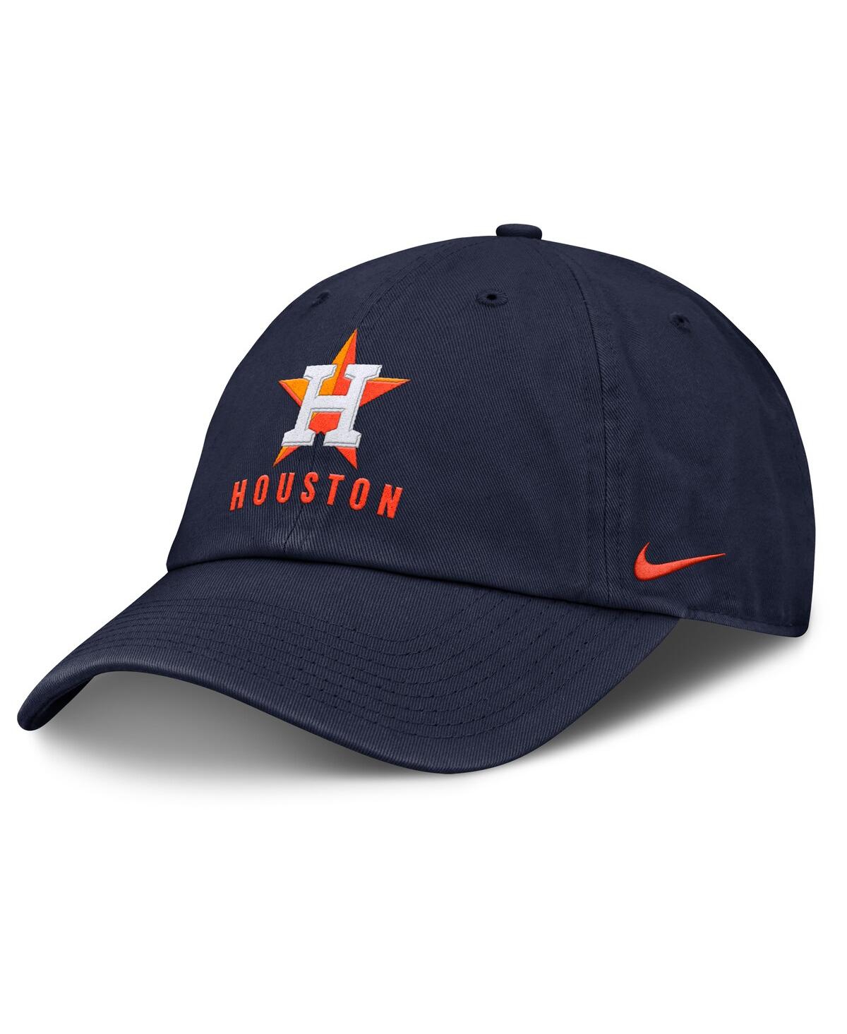 Nike Women's Navy Houston Astros Club Adjustable Hat In Navy