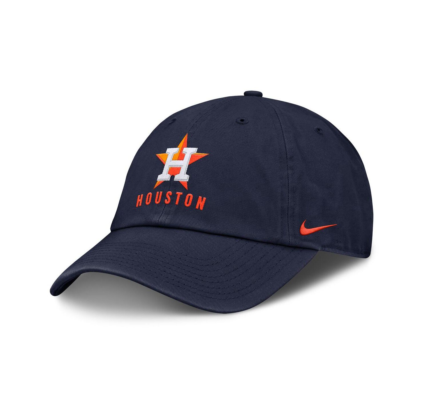 Women's Navy Houston Astros Club Adjustable Hat