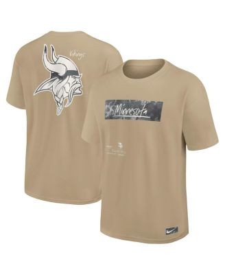 Nike - Men's Tan Minnesota Vikings Statement Max90 T-Shirt