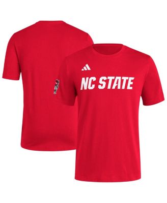Men's Red NC State Wolfpack Fresh Wordmark T-Shirt