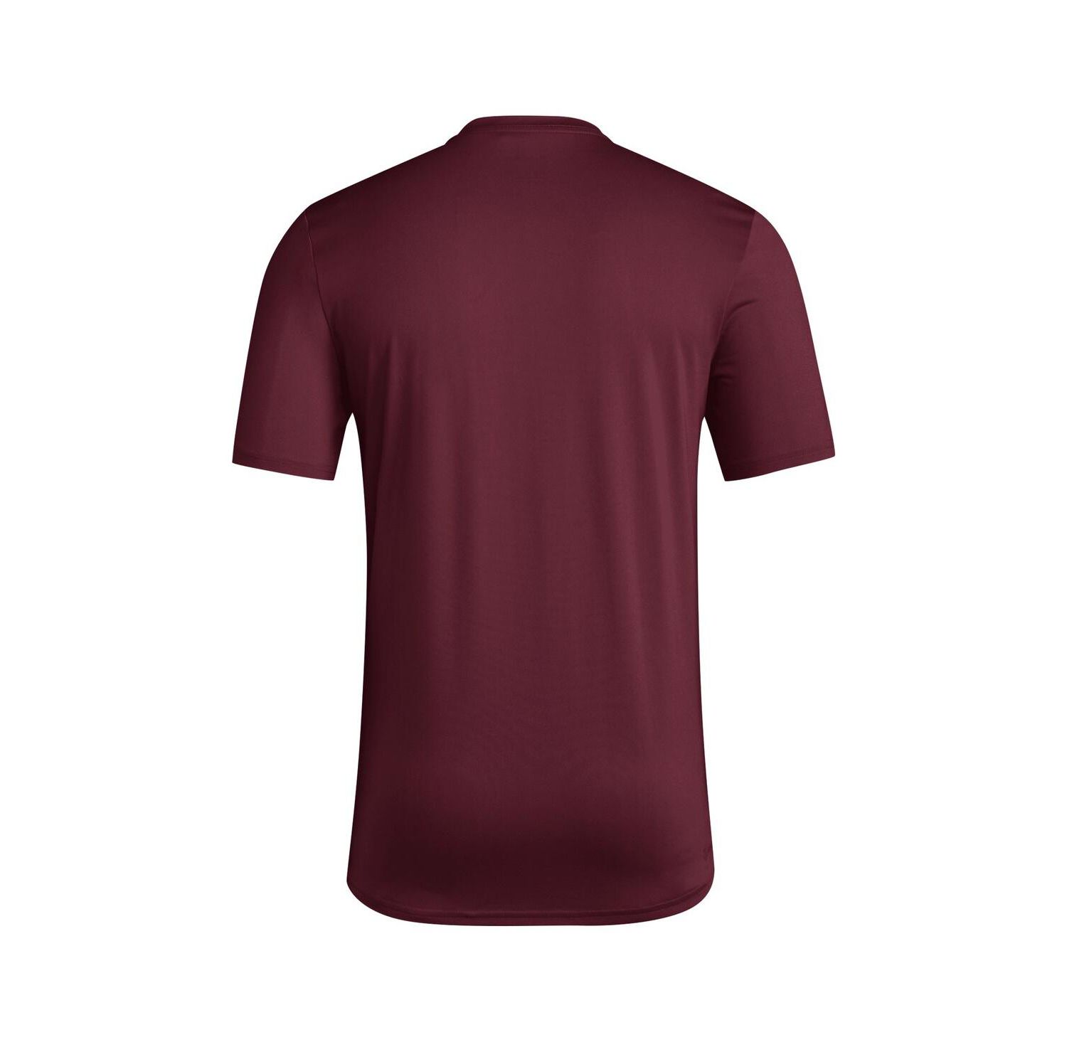 Men's Maroon Mississippi State Bulldogs Locker Football Pre-Game AEROREADY T-Shirt