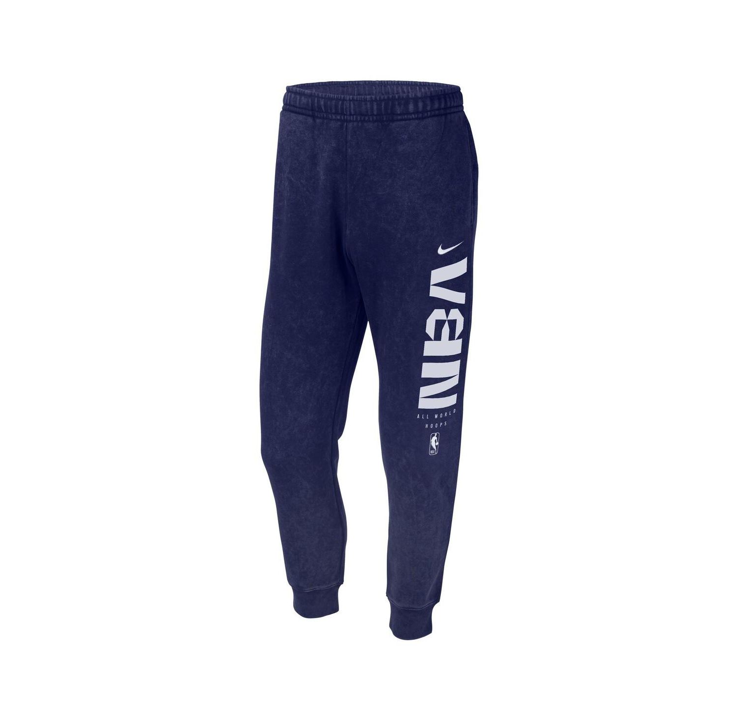 Men's Navy NBA All-World Hoops Club Washed Jogger Pants