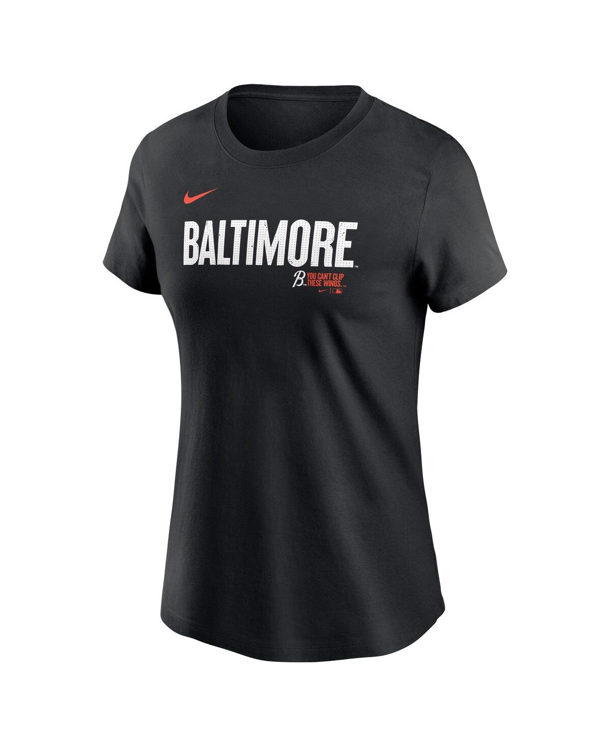Nike Women's Gunnar Henderson Black Baltimore Orioles 2024 City Connect Fuse Player Name Number T-shirt In Black
