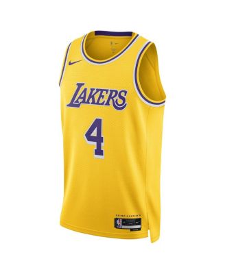 Men's and Women's Dalton Knecht Gold Los Angeles Lakers Swingman Jersey