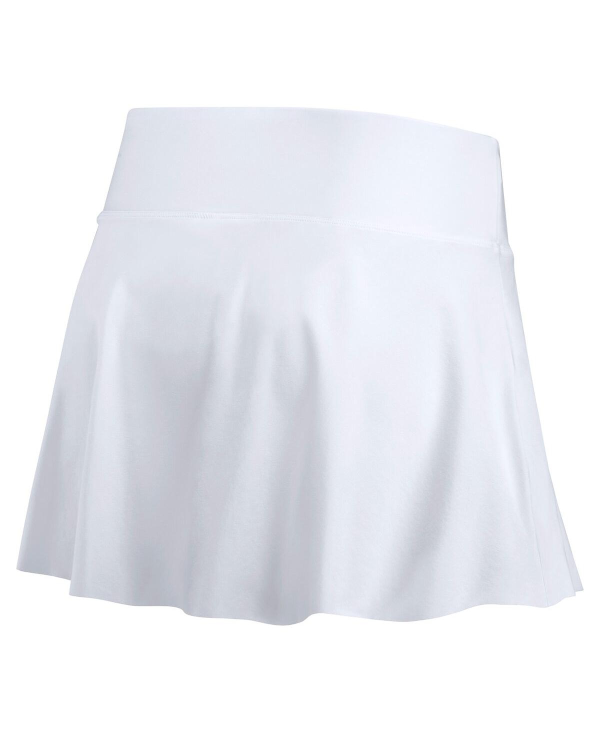 Nike Women's White Iowa Hawkeyes Tennis Skirt With Shorts In White