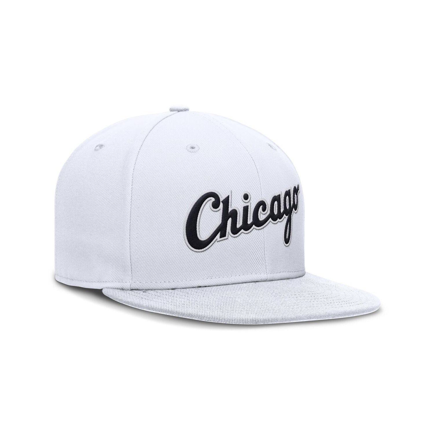 Men's White Chicago White Sox True Performance Fitted Hat
