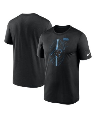 Nike - Men's Black Carolina Panthers Big Tall Legend Icon Performance T-Shirt
