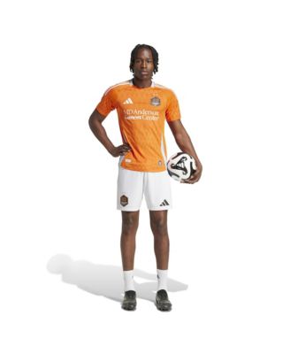 Men's White Houston Dynamo FC Home 2025 Season 20 Authentic Shorts