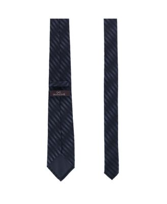 Men's Nathanial Regal Patterned Diagonal Line Silk Business Necktie