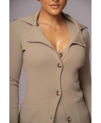 Women's Lida Ribbed Duster